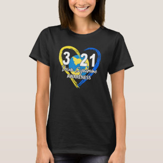Womens World Down Syndrome Day 3 21 Trisomy 21 Sup T-Shirt