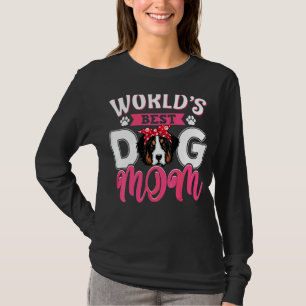 Womens World's Best Bernese Mountain Dog Mum T-Shirt