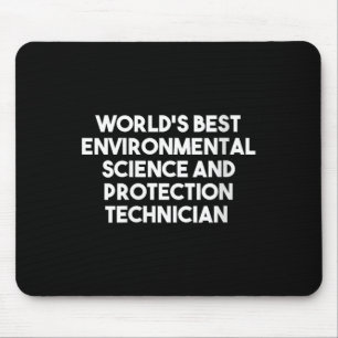 Womens Worlds Best Environmental Science And Mouse Mat