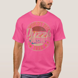 Womens Worlds Best Puzzle Master Jigsaw Puzzle T-Shirt
