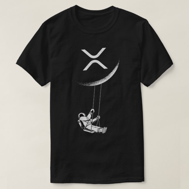 Womens XRP Crypto Gift Cryptocurrency Blockchain C T-Shirt (Design Front)