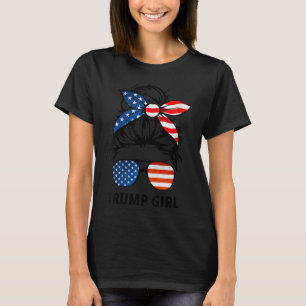 Womens Yes I'm A Trump Girl Get Over It - Trump 20 T-Shirt