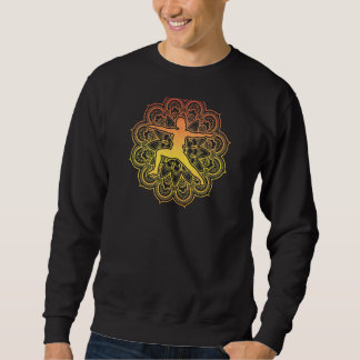 Womens Yoga Mandala Yogi Meditation Spiritual Nama Sweatshirt