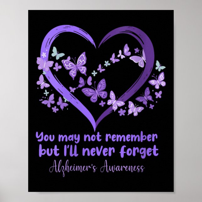 Womens You May Not Remember But I Will Never Forge Poster (Front)