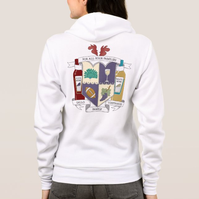 Women's Zip Hoodie (Back)