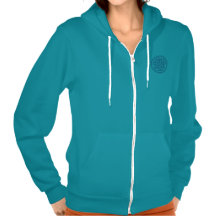 Women's zipper sweatshirt with Crest (various)