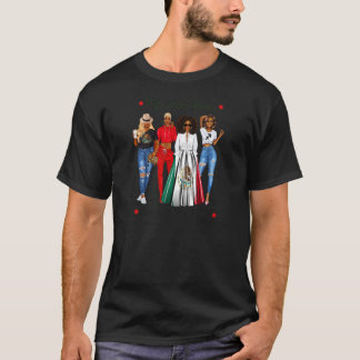 Womens Zodiac Afro Mexican Queen Sagittarius Vibes T-Shirt