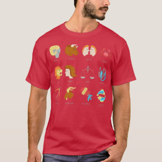 Womens Zodiac Signs Astrology Horoscope  Women Tee