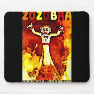 Womens Zozobra Fiestas De Sante Fe New Mexico Old Mouse Mat