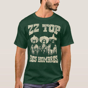 Womens ZZ op  Hombres VNeck  T-Shirt