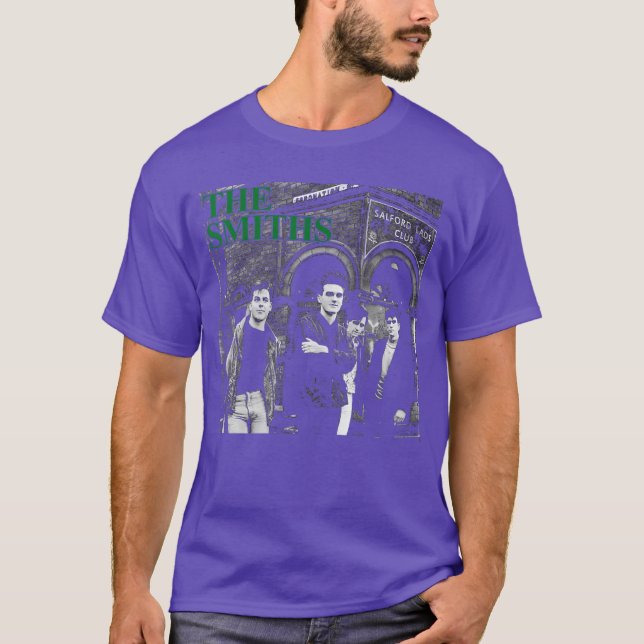 Womenshe Smiths Salford Lads Club Band Shot by Ste T-Shirt (Front)