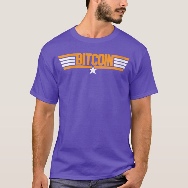 Womensop Coin Bitcoin VNeck friends T-Shirt (Front)