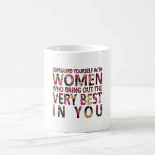 Womes Day Girl Power Woman Feminism Gift Idea Coffee Mug