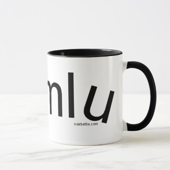 womlu coffee mug (Right)