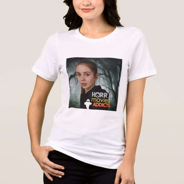 Womon's Basic T-Shirt Tri-Blend Shirt (Front)