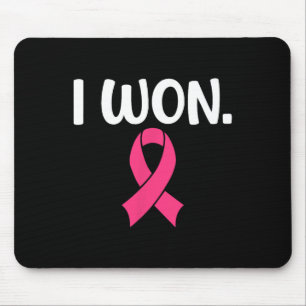 Won Breast Cancer Breast Cancer Awareness Support Mouse Mat