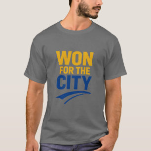WON FOR THE CITY Bold Sports Victory – T-Shirt
