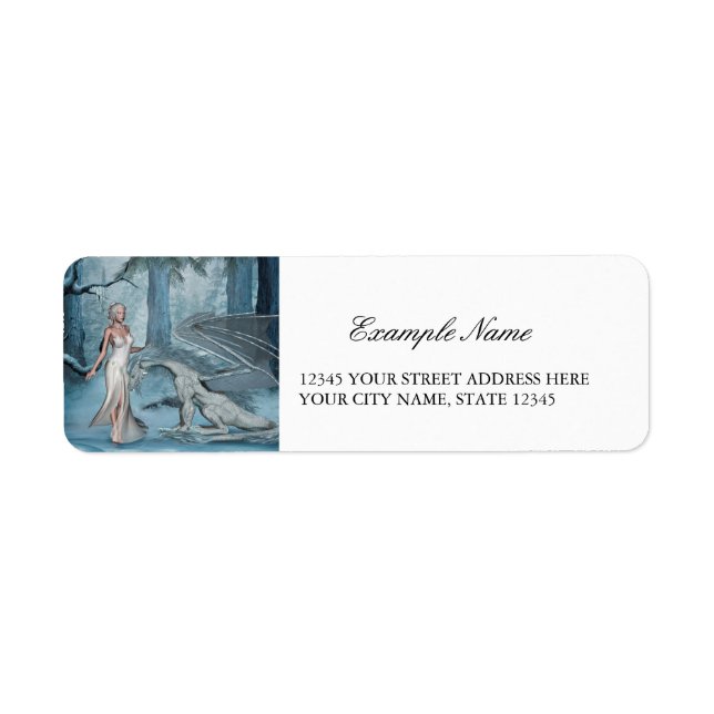 Wondeful fairy with dragon (Front)