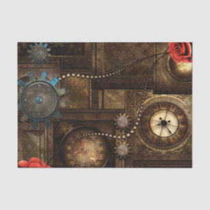 Wondeful steampunk design tissue paper