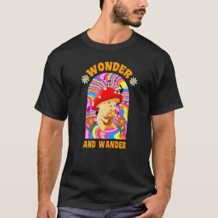 Wonder And Wander Mushroom  Plant Mum Fungi T-Shirt