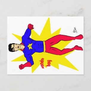 Wonder Boy Postcard