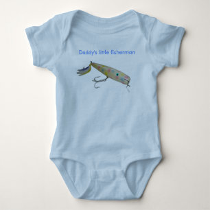 Wonder Bread Swimmer Saltwater Lure Baby Bodysuit