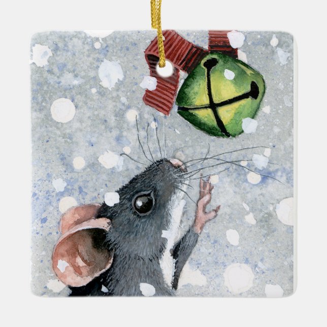 Wonder Ceramic Ornament (Front)