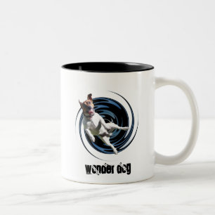 WONDER DOG Two-Tone COFFEE MUG