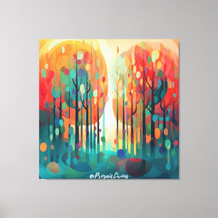 Wonder forest 3 canvas print