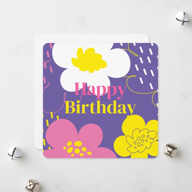 Wonder greetings. holiday card (Front/Back In Situ)