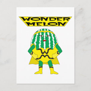 Wonder Melon Postcard