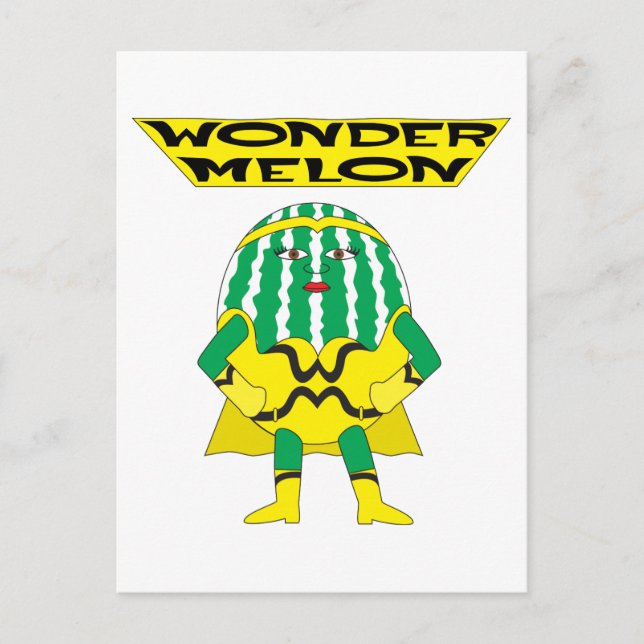 Wonder Melon Postcard (Front)