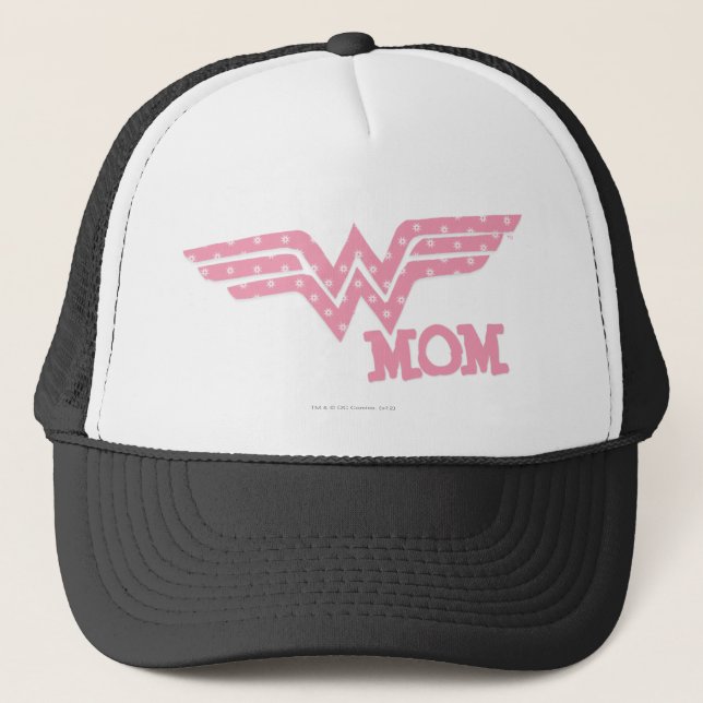 Wonder Mum Pink Trucker Hat (Front)