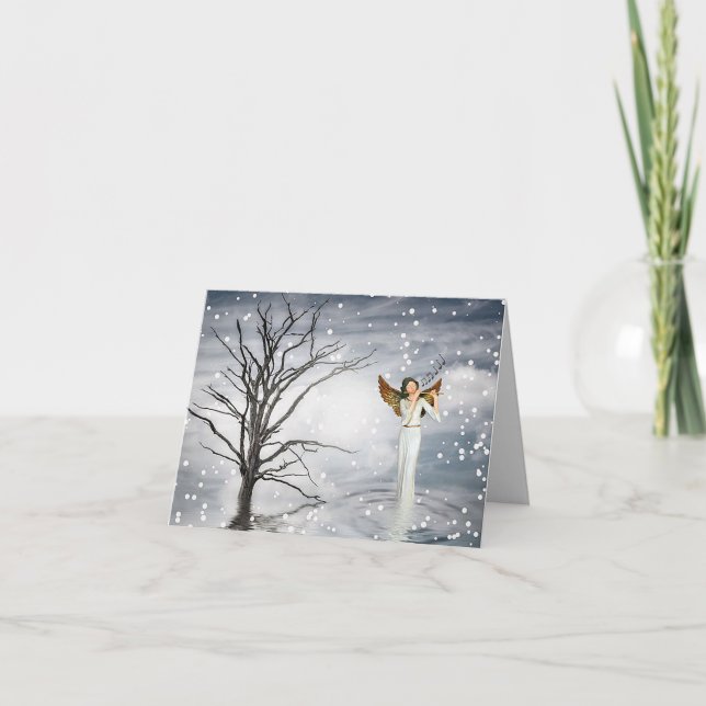 Wonder of Jesus Christmas Greeting Card (Front)