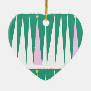 Wonder of the Season Christmas Tree Ceramic Tree Decoration