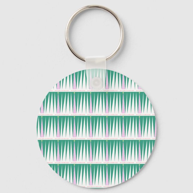 Wonder of the Season Christmas Tree Key Ring (Front)