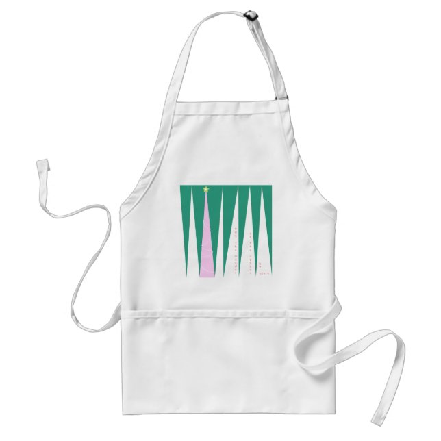Wonder of the Season Christmas Tree Standard Apron (Front)