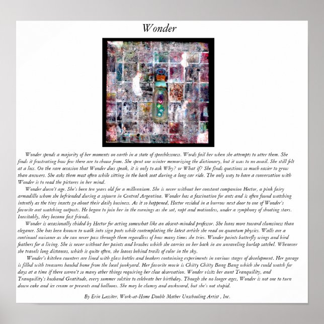 Wonder Poster (Front)