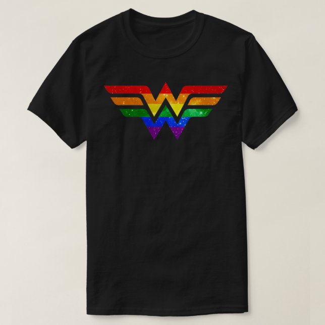 Wonder Pride Gay T-Shirt (Design Front)