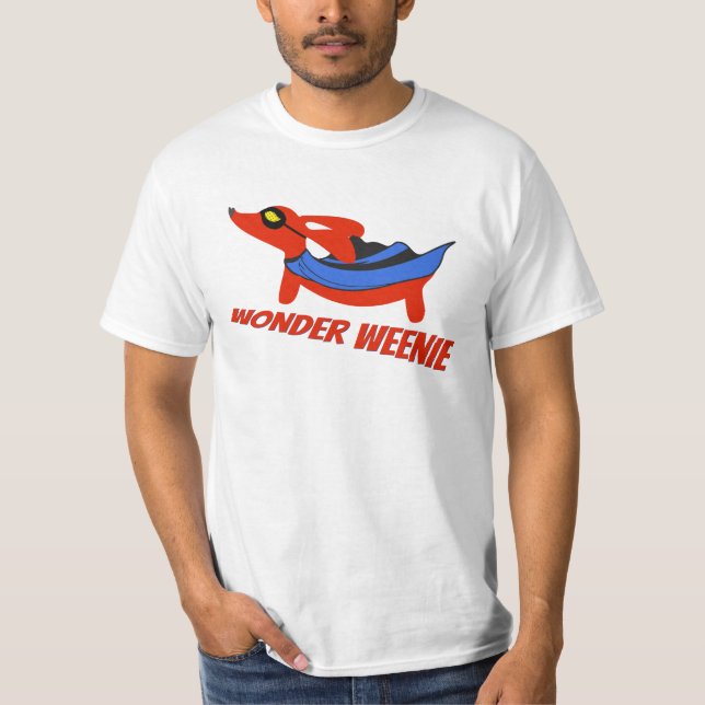 Wonder Weenie Dachshund Unisex Shirt (Front)