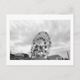 Wonder Wheel at Twilight (Coney Is., NY) Postcard