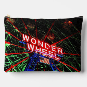'Wonder Wheel Neon'  Accessory Pouch
