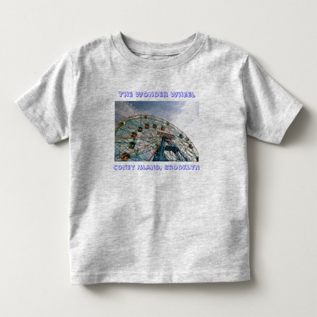 Wonder Wheel Toddler's T-shirt (Front)