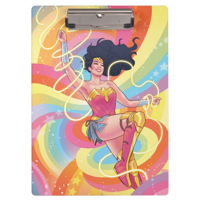 Wonder Woman #773 DC Pride Comic Cover Clipboard (Front)