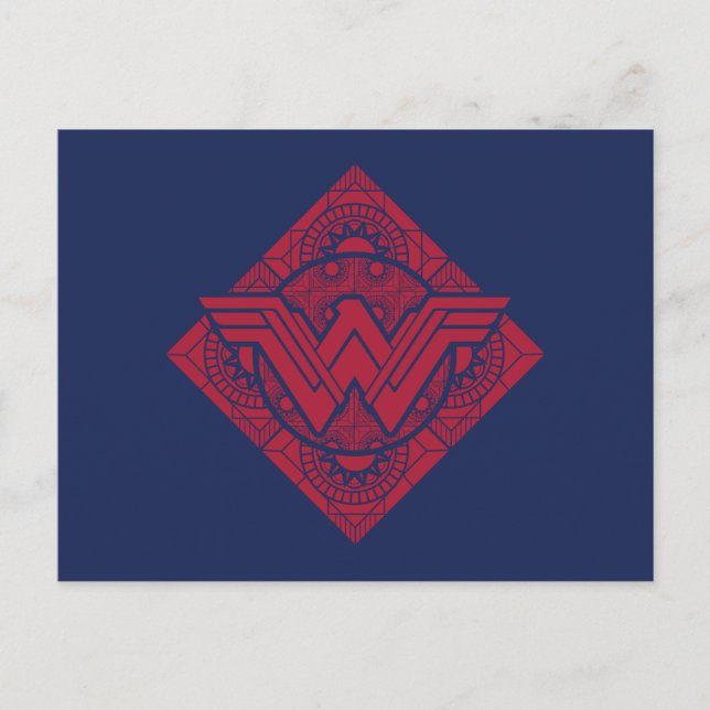 Wonder Woman Amazonian Symbol Postcard (Front)