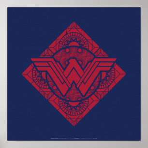 Wonder Woman Amazonian Symbol Poster