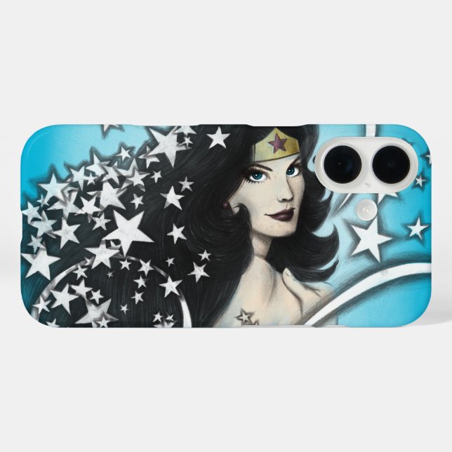 Wonder Woman and Stars Case-Mate iPhone Case (Back (Horizontal))