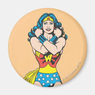 Wonder Woman Arms Crossed Magnet