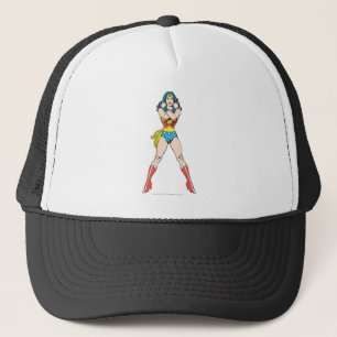 Wonder Woman Arms Crossed Trucker Hat