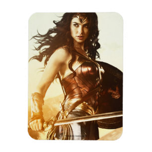 Wonder Woman At Sunset Magnet